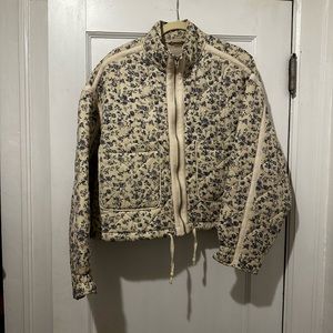 Blank NYC Floral Quilted Jacket